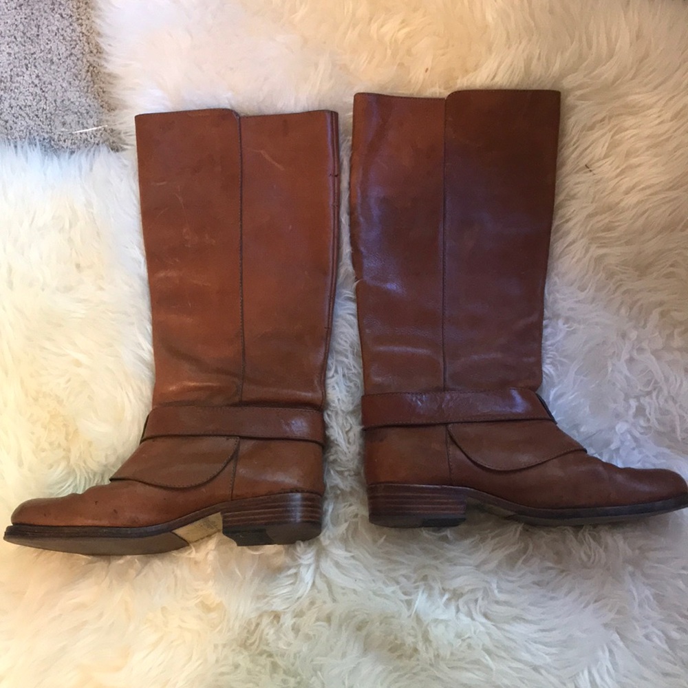 Coach Leather Boots - Picture 2 of 4